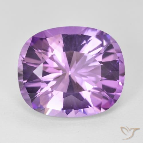 10.42ct طبيعي بنفسجى متوسط جمشت, وسادة, VVS