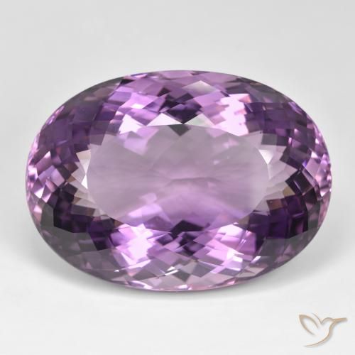 105.24ct طبيعي بنفسجى متوسط-فاتح جمشت, بيضوي, IF