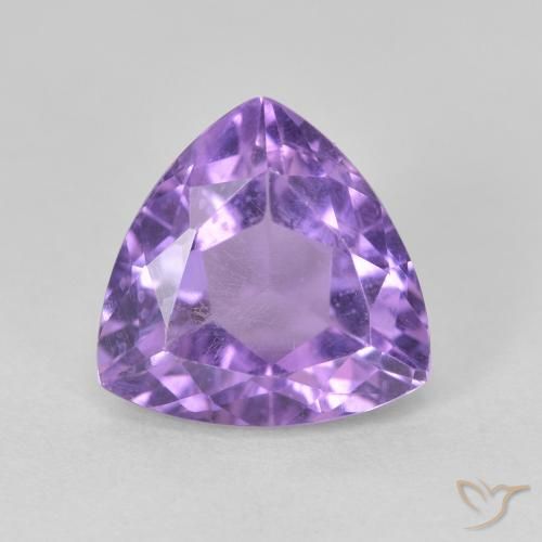 3.21ct طبيعي بنفسجي وردي جمشت, مثلثى, قليلا جدا