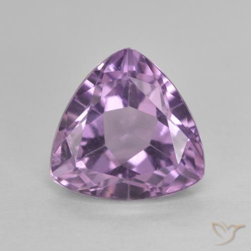 3.18ct طبيعي بنفسجي وردي جمشت, مثلثى, VVS