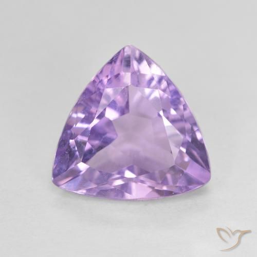 2.80ct طبيعي بنفسجى متوسط جمشت, مثلثى, VVS-VS