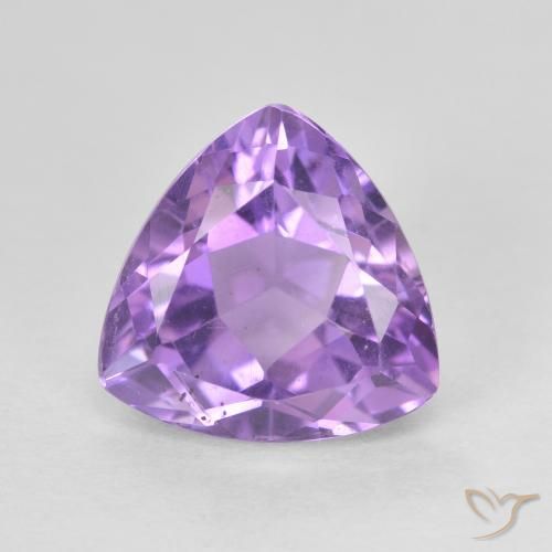 3.19ct طبيعي بنفسجي أرجواني جمشت, مثلثى, VVS-VS