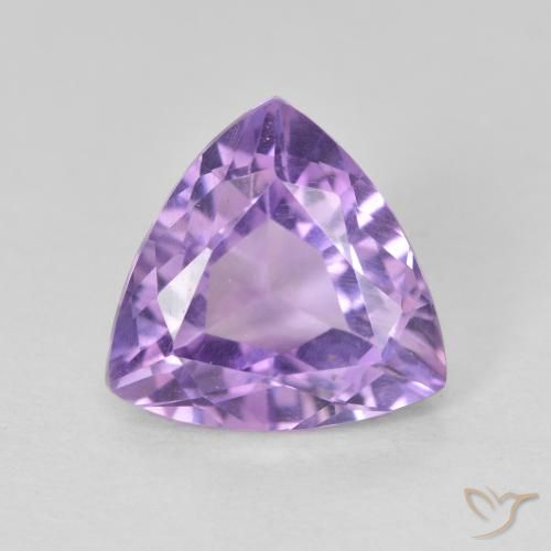 2.91ct طبيعي بنفسجي وردي جمشت, مثلثى, VVS-VS
