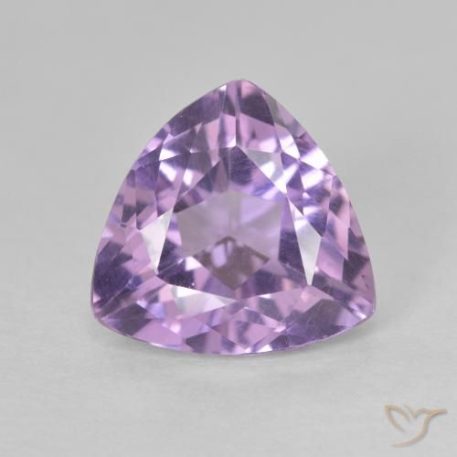 3.03ct طبيعي بنفسجى متوسط جمشت, مثلثى, VVS-VS