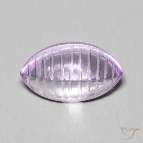 6.61ct طبيعي بنفسجى سوسنى جمشت, ماركيز, شفاف