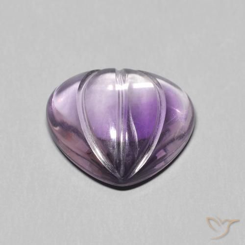 جمشت Medium Light Purplish-Violet طبيعي، شكل الكمثرى، 5.56 قيراط، شفاف
