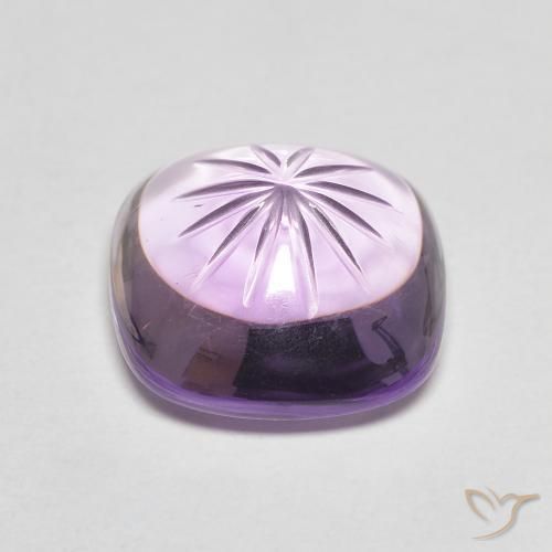 8.59ct طبيعي بنفسجى متوسط جمشت, فانسى, شفاف