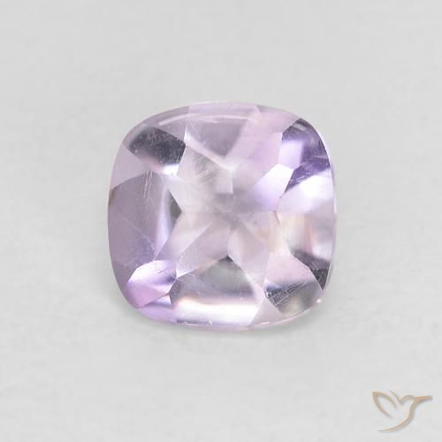 0.51ct طبيعي بنفسجى سوسنى فاتح جمشت, وسادة, شفاف