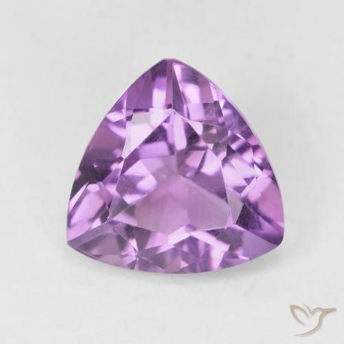 2.80ct طبيعي بنفسجى متوسط جمشت, مثلثى, VVS-VS