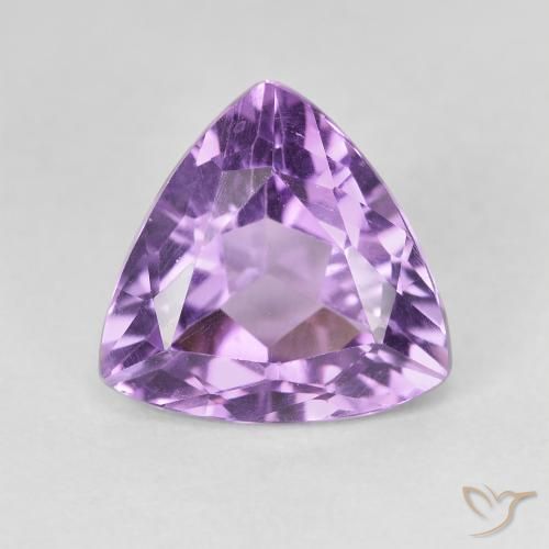 2.96ct طبيعي بنفسجي أرجواني جمشت, مثلثى, VVS-VS