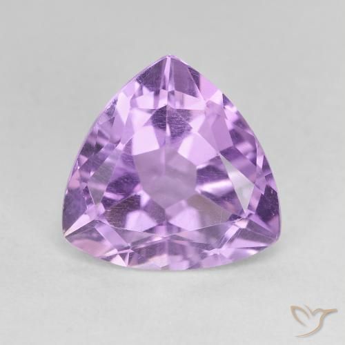 2.91ct طبيعي بنفسجي أرجواني جمشت, مثلثى, VVS-VS