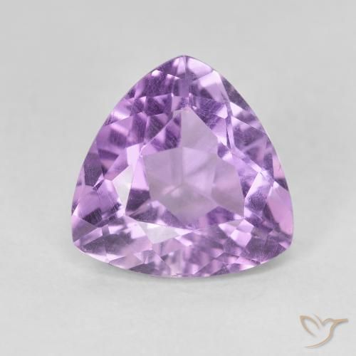 2.99ct طبيعي بنفسجي أرجواني جمشت, مثلثى, VVS-VS