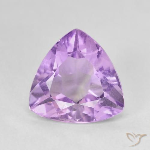 2.82ct طبيعي بنفسجى سوسنى جمشت, مثلثى, VVS-VS