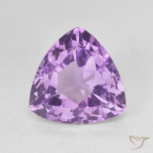 3.13ct طبيعي بنفسجي أرجواني جمشت, مثلثى, VVS-VS
