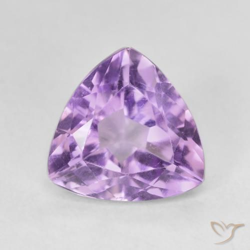 2.91ct طبيعي بنفسجي أرجواني جمشت, مثلثى, VVS-VS