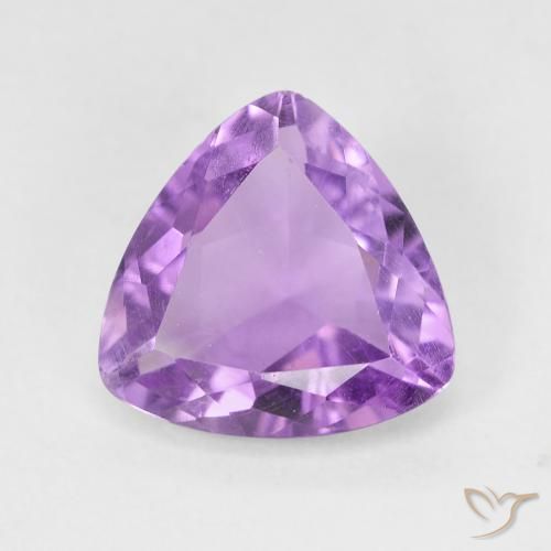 2.60ct طبيعي بنفسجي أرجواني جمشت, مثلثى, VVS-VS