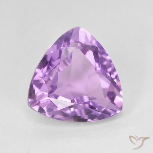 2.93ct طبيعي بنفسجي أرجواني جمشت, مثلثى, VVS-VS