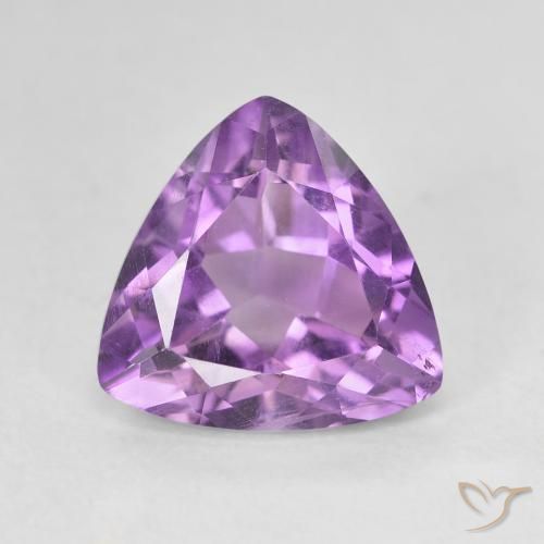 2.92ct طبيعي بنفسجي وردي جمشت, مثلثى, VVS-VS