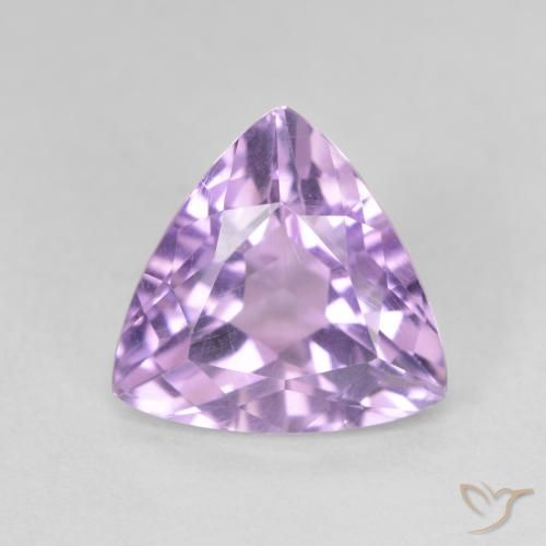 2.78ct طبيعي بنفسجى سوسنى وردى جمشت, مثلثى, VVS-VS
