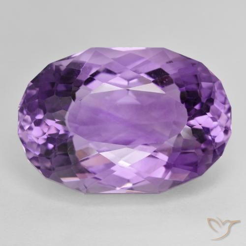 26.10ct طبيعي بنفسجى أرجوانى غامق جمشت, بيضوي, VVS
