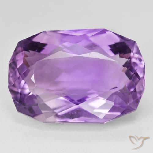 28.85ct طبيعي بنفسجى أرجوانى متوسط جمشت, وسادة, VVS-VS