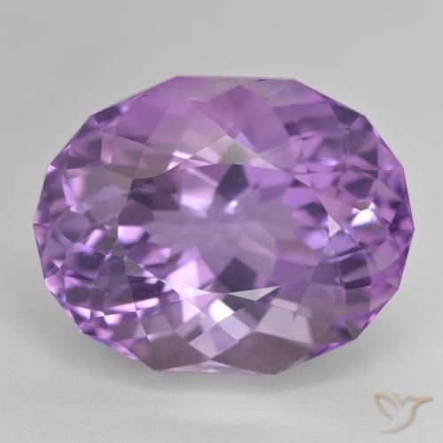 31.42ct طبيعي بنفسجى متوسط-فاتح جمشت, بيضوي, VVS
