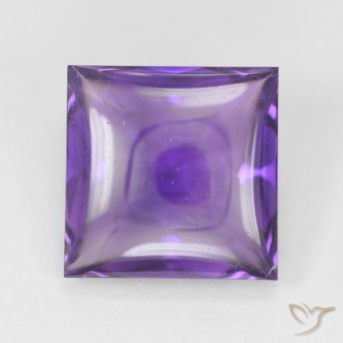 4.10ct طبيعي Medium Light-Violet جمشت, مربع, شفاف