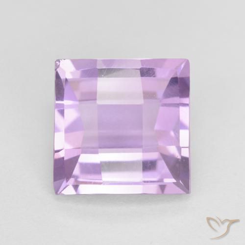 2.41ct طبيعي بنفسجي وردي جمشت, مربع, VVS