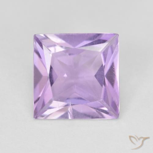 2.01ct طبيعي بنفسجى سوسنى جمشت, مربع, قليلا جدا