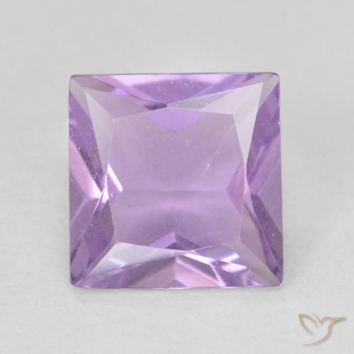 1.20ct طبيعي بنفسجى سوسنى جمشت, مربع, قليلا جدا