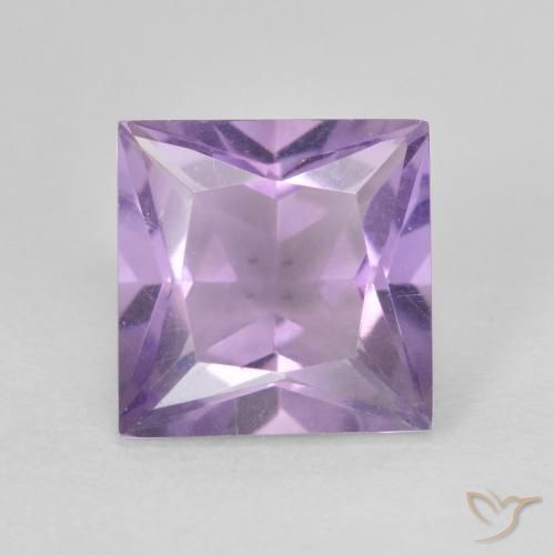 2.29ct طبيعي بنفسجى وردى متوسط جمشت, مربع, VVS-VS