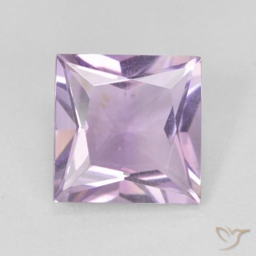 2.01ct طبيعي بنفسجى فاتح جمشت, مربع, VVS-VS