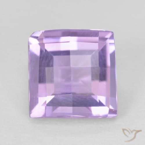 1.44ct طبيعي بنفسجي وردي جمشت, مربع, VVS-VS
