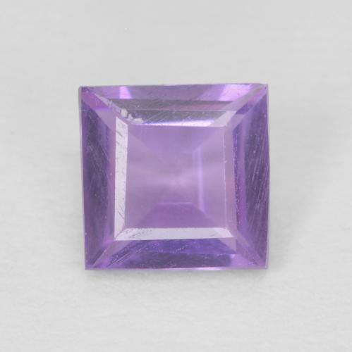 0.37ct طبيعي بنفسجي وردي جمشت, مربع, VVS-VS