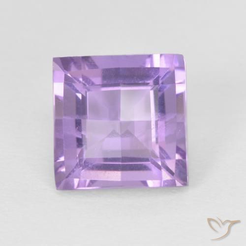 1.86ct طبيعي بنفسجي وردي جمشت, مربع, قليلا جدا