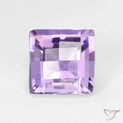 1.66ct طبيعي بنفسجى متوسط جمشت, مربع, VVS