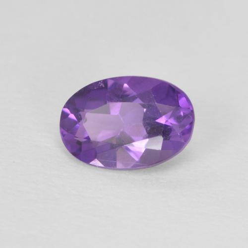 جمشت Medium Light-Violet طبيعي، بيضوي، 0.43 قيراط، قليلا جدا