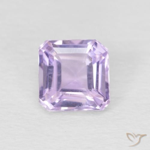 0.65ct طبيعي بنفسجى سانجريا جمشت, قص الزمرد, VVS