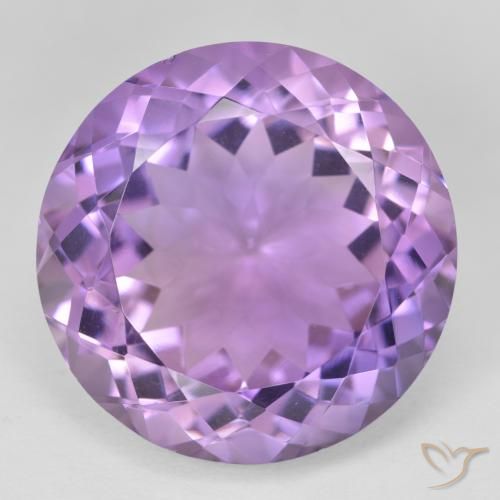 26.41ct طبيعي Medium Light Purplish-Violet جمشت, دائري, VVS