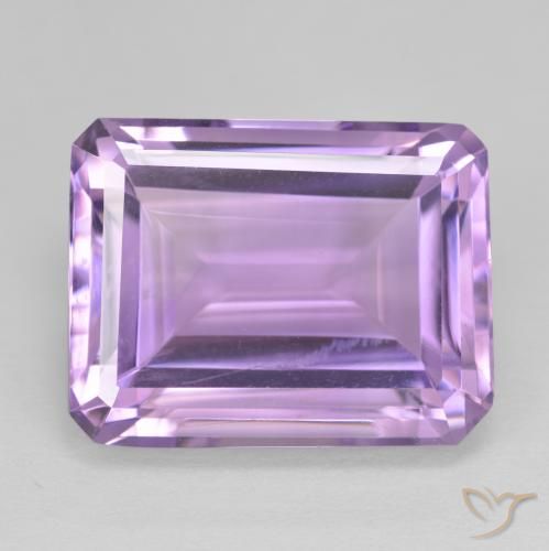 19.87ct طبيعي بنفسجى متوسط جمشت, قص الزمرد, VVS