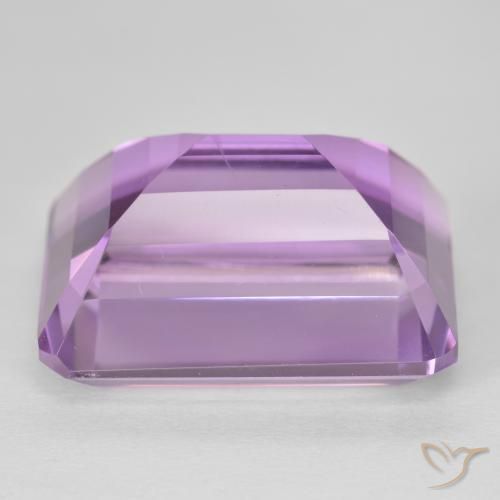 جمشت Medium Light Purplish-Violet طبيعي، ثمانى / قصة زمرد، 25.46 قيراط، VVS
