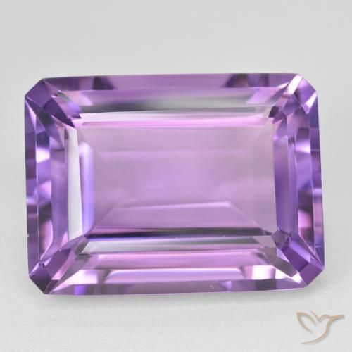 21.82ct طبيعي بنفسجى غامق جمشت, قص الزمرد, VVS