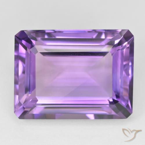 22.70ct طبيعي بنفسجى متوسط جمشت, قص الزمرد, VVS-VS