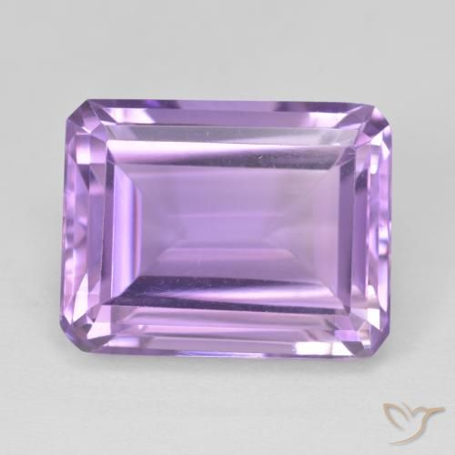 19.93ct طبيعي بنفسجى متوسط جمشت, قص الزمرد, VVS-VS
