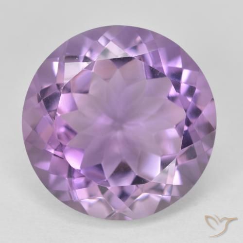 13.53ct طبيعي بنفسجى سوسنى جمشت, دائري, VVS