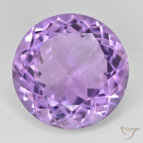 25.83ct طبيعي بنفسجى متوسط جمشت, دائري, VVS