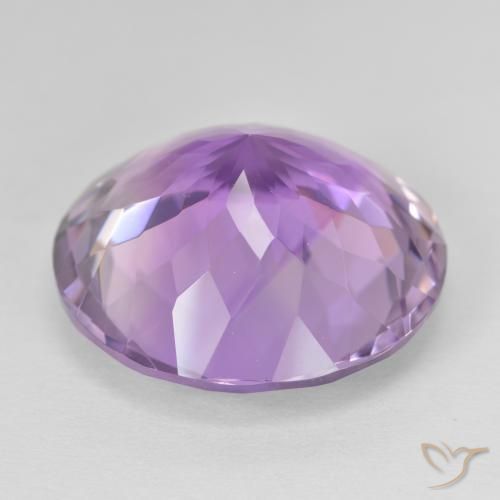 جمشت Medium Light Purplish-Violet طبيعي، دائري، 23.46 قيراط، VVS