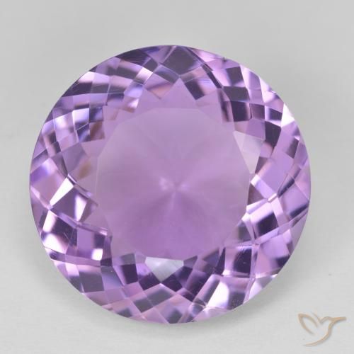 22.72ct طبيعي Medium Light Purplish-Violet جمشت, دائري, VVS