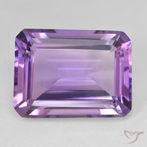 21.16ct طبيعي بنفسجي وردي جمشت, قص الزمرد, VVS