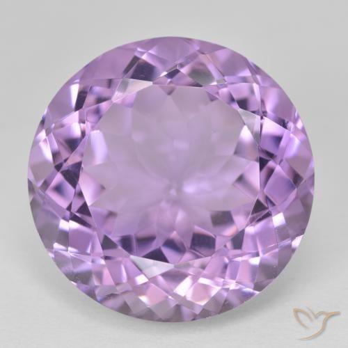 26.75ct طبيعي بنفسجي وردي جمشت, دائري, VVS